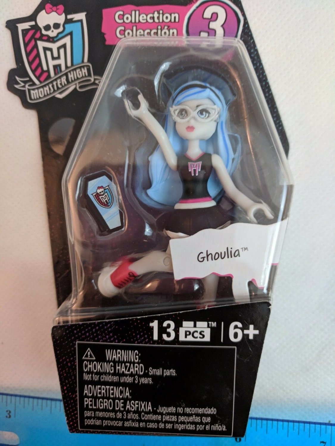Monster High Mega Bloks Construx GHOULIA YELPS Mini Figure Collection 3 MOC