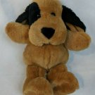 Fordlet Intl Ltd Puppy Dog Brown & Black Plush Stuffed Animal 12" Tall