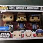 Funko Pop Star Wars Walmart Exclusive Lobot, Ugnaught and Bespin Guard MIB