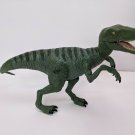 Hasbro Jurassic World 2015 Velociraptor Dinosaur Raptor Figure Green 10"L 6"T
