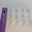 Current Inc Blank Note Card Floral Mini-Prints by Marsha K Howe Pastel Flowers