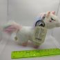 Unicorn Pony Mini 5.5" Keychain Plush Super Soft White w/ Gradient Mane/Tail