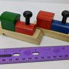 Oriental Trading Company Wood Train Whistles Lot of 2 3.75" Long