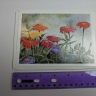 C.Reeve Paralysis Foundation Blank Note Card Marcus Thomas Hummingbird Zinnias