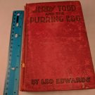 Jerry Todd & the Purring Egg by Leo Edwards Grosset & Dunlap HC *WORN*