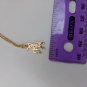 Mini 15mm Geometric Unicorn Pony Gold Color Necklace Pendant Costume Jewelry