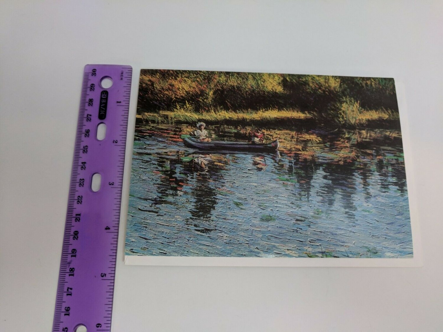 The NARP Series Blank Note Card Art by Larry Winborg Canoe