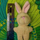 Tan Bunny Rabbit 4" Tall Body Plush Stuffed Animal