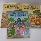 Children's Bible Stories Coloring Books Old & New Testament USED/AS-IS
