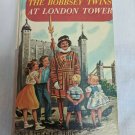 Bobbsey Twins at London Tower 1959 HC Lavender Spine Laura Lee Hope