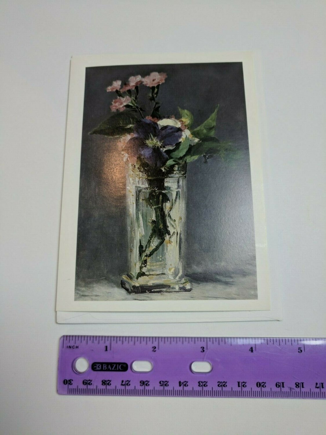The Franciscans St. Anthony's Guild Greeting Card Edouard Manet Crystal Vase