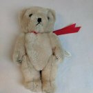 Great Western Trading Co Jointed Teddy Bear Toy 8" Tall *Played with* Red Ribbon