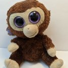 Ty Beanie Boos Coconut Monkey Medium Size 9" No Hang Tags