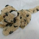 Wild Republic K&M Int Leopard Beanie Plush Stuffed Animal 7" Body Length