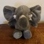 Rinco Gray Sitting Elephant Plush Stuffed Animal Toy 8" Tall
