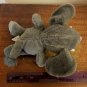 Rinco Gray Sitting Elephant Plush Stuffed Animal Toy 8" Tall