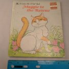 Golden Tell-A-Tale Book Maggie to the Rescue Cat Children's Book