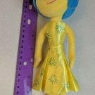 Disney Pixar Inside Out Tomy JOY Blue & Yellow Plush Stuffed Animal 10" Tall