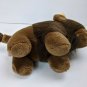 Dakin Buffalo Bison Brown Plush Stuffed Animal VTG 11" Long