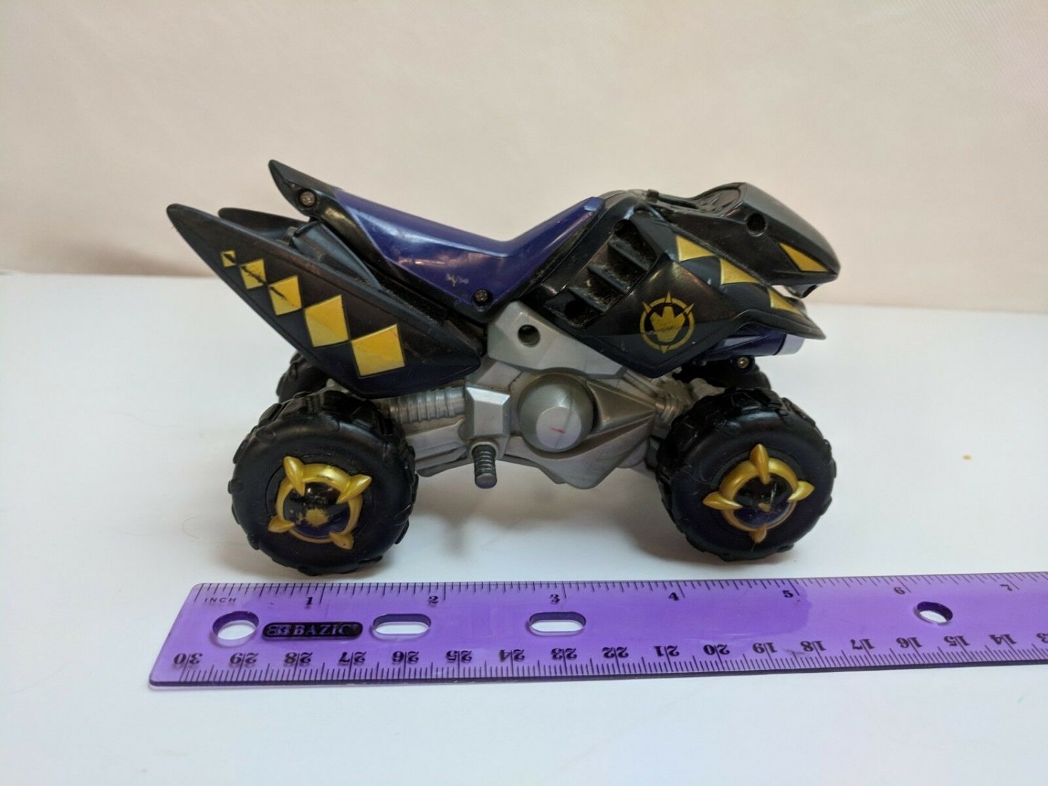 MIGHTY MORPHIN POWER RANGERS QUAD ATV VEHICLE BANDAI 2003 for Parts/Repair