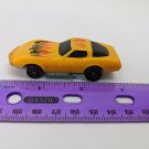 Kidco 1980 Macao Orange Corvette w/ Flames 3" Long *played with*