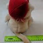 Russ Berrie Luv Pets MONKEY Party Animal Red Hat 7" Plush Made in Korea Vintage
