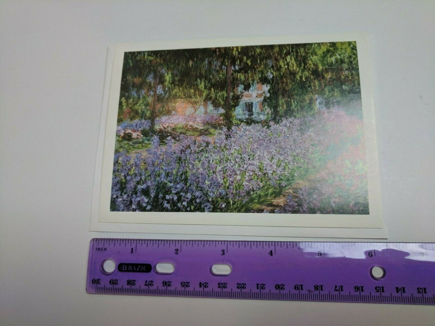 The Franciscans St. Anthony's Guild Greeting Card Claude Monet Artist's Garden