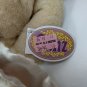 Ganz Becky Bunny Easter Rabbit VTG 1998 w/ Hang Tag Cream/Tan w/ Bows