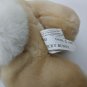 Ganz Becky Bunny Easter Rabbit VTG 1998 w/ Hang Tag Cream/Tan w/ Bows