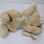 Ganz Becky Bunny Easter Rabbit VTG 1998 w/ Hang Tag Cream/Tan w/ Bows