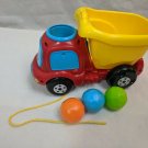 Vtech Drop & Go Dump Truck Toddler Counting Toy w/ 3 Boulders
