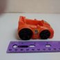 Orange Plastic Race Car Toddler Toy 3" Long