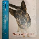 Merry Christmas Card German Shepherd Kayla Photo by  Michelle Brier