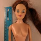 12" Fashion Doll Brunette Blue Eyes Nude for Play/OOAK
