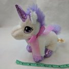 Dan Dee Unicorn Pony White & Lavender 7" Plush Stuffed Animal