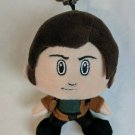 Star Wars Heroez Clipz Han Salo Mini Plush Stuffed Animal w/ Clip 5" Tall