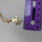 Mini 20mm Rearing Unicorn Pony Gold Color Necklace Pendant Costume Jewelry