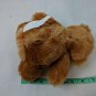 Emerald Toy Teddy Bear Plush 7" Golden Brown Shaggy Stuffed Animal