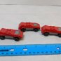 2014 General Mills GMI Mega Bloks Red Car Lot of 3 No Stickers