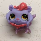 Purple Lion Cat Plastic Toy Doll Figurine 2" Tall