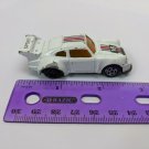 Made in Macao Pull-back Car #M16 White Sport 16 3" Long *Junkyard*