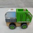 J'Adore Paris Nature Wood Garbage Recycle Truck Stacking Block Toddler Toy