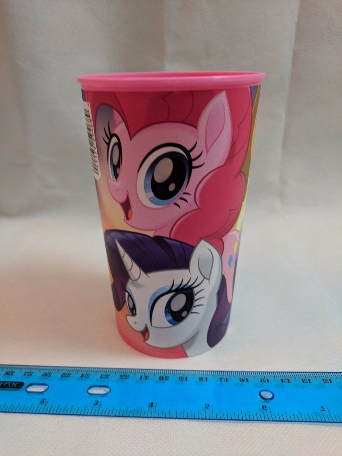 My Little Pony Plastic Drinking Cup Tumbler w/ Mane 6, Movie Design