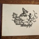 Germany Postcard Bayreuth Postmark - Butterfly & Fairy Drawing to Salem, Oregon