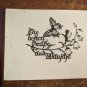 Germany Postcard Bayreuth Postmark - Butterfly & Fairy Drawing to Salem, Oregon