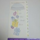 For Your Bridal Shower Greeting Card Gibson Umbrella & Gift Boxes