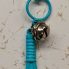 Kids Plastic Jewelry Charm Aqua Tennis Racket & Bell 4.5cm Long