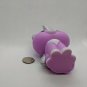 Soft Squishy Lavender/Silver/White Kitty-corn Winged Angel Fairy Cat 3.5"