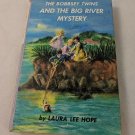 The Bobbsey Twins Big River Mystery by Laura Lee Hope HC #56 Purple Spine
