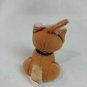 Disney Oliver & Co Cat Plush Stuffed Animal Ornament 3.5" Tall 1988